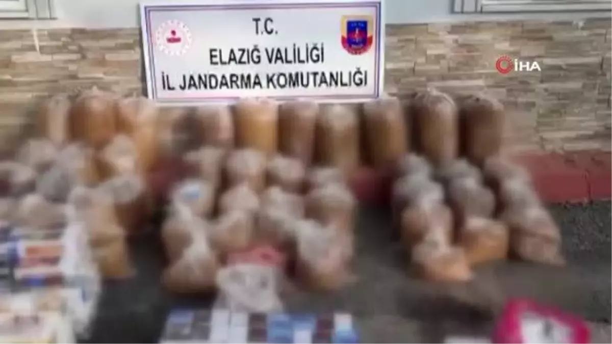 Elazığda jandarma, kaçakçılara geçit vermiyor