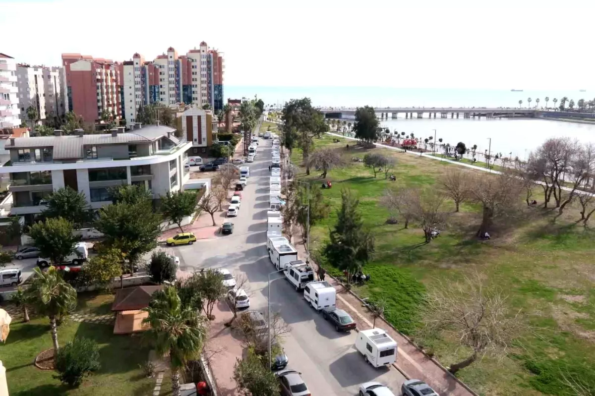 Karavanda tatil, karavancılar ile mahalle halkını karşı karşıya getirdi