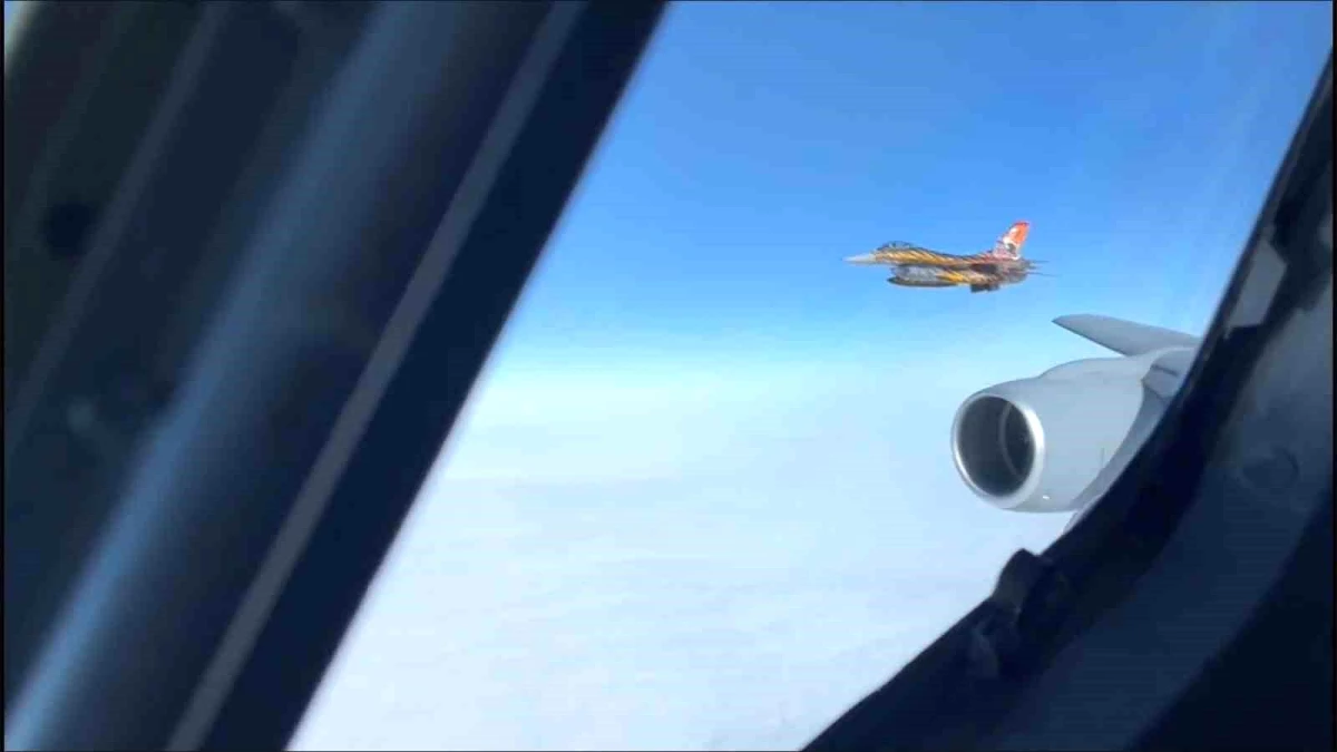 MSB "NATO Entegre Hava Füze Savunması" faaliyetinde görev yapan uçakların görüntülerini paylaştı