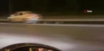 TEM Otoyolunda alev alev yanan İETT otobüsünde patlamalar meydana geldi