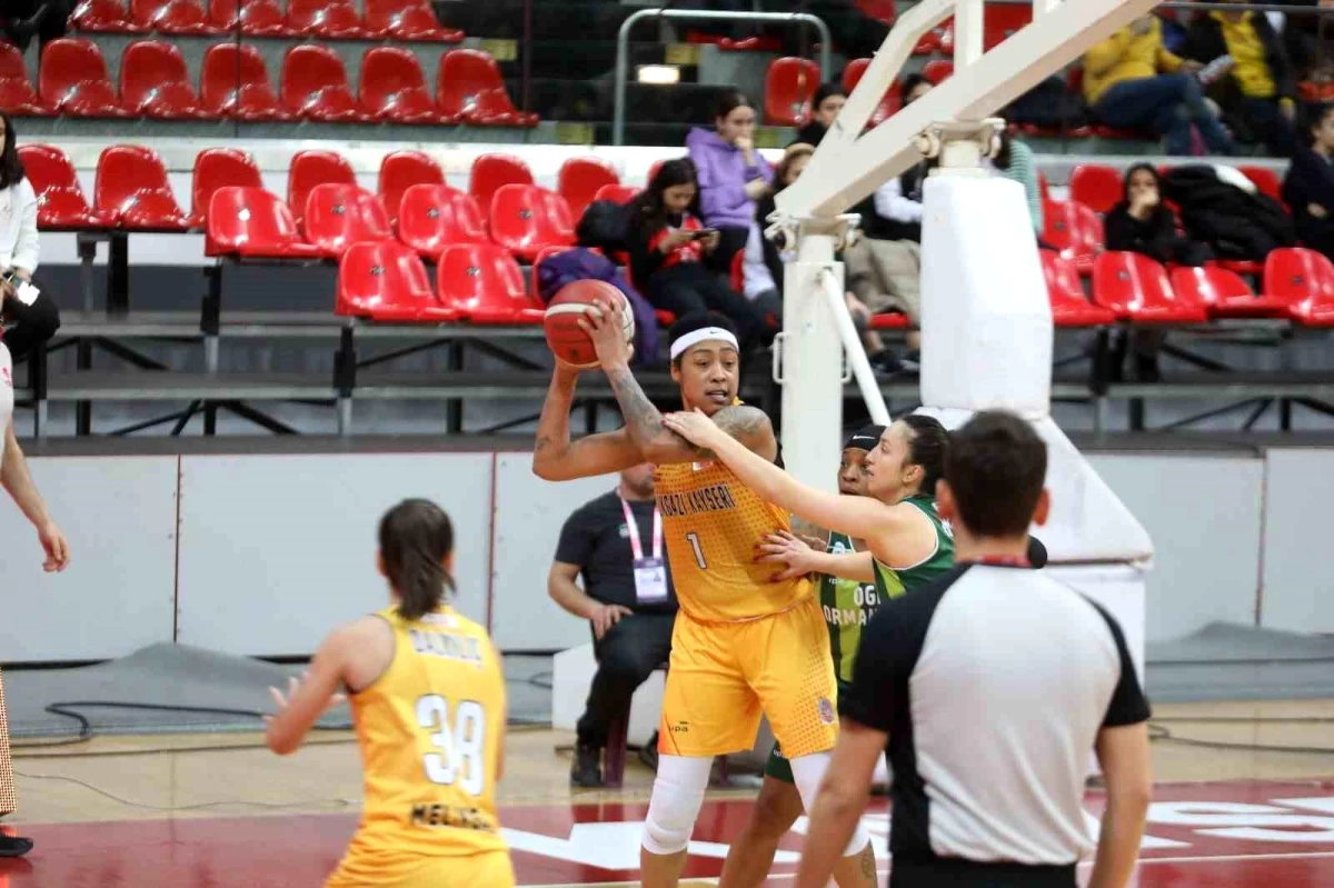TKBL: Melikgazi Kayseri Basketbol: 85 OGM Ormanspor: 79