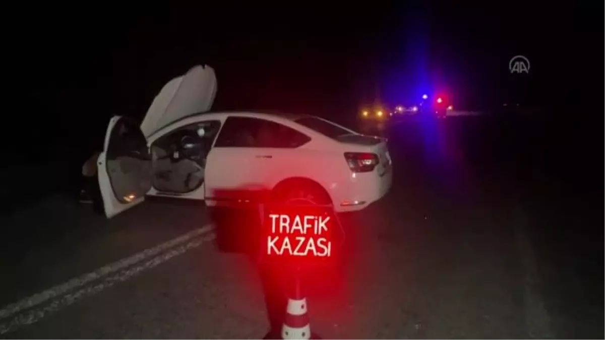 Trafik kazasında 2 kişi yaralandı