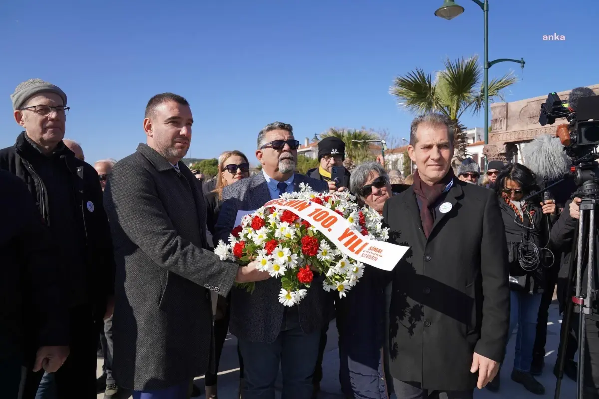 Ayvalık Belediyesi\'nden Mübadelenin 100. Yılında Cunda Adası\'nda Tören