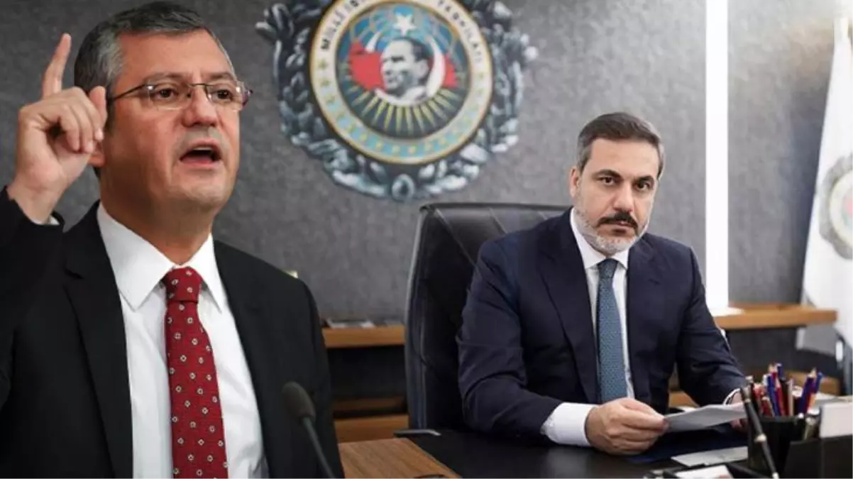 CHP\'li Özgür Özel: İktidara geldiğimizde hemen MİT\'in başındaki yönetici de gidecek