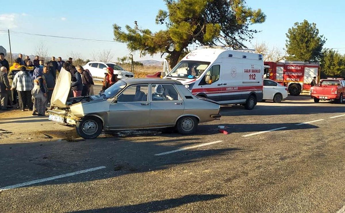 Denizli\'de son 1 haftada 143 trafik kazası meydana geldi