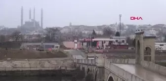 Edirne'de kar yağışı