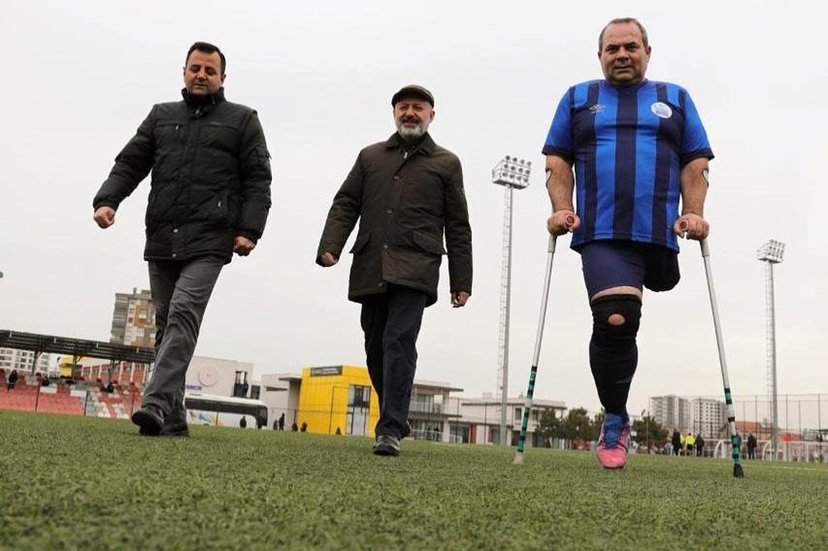 Kocasinan Belediyesi\'nin Ampute Futbol Takımı\'nda Hedef Şampiyonluk