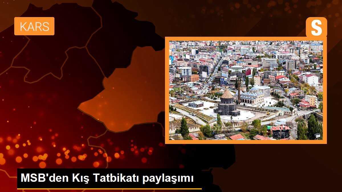 MSB\'den Kış Tatbikatı paylaşımı