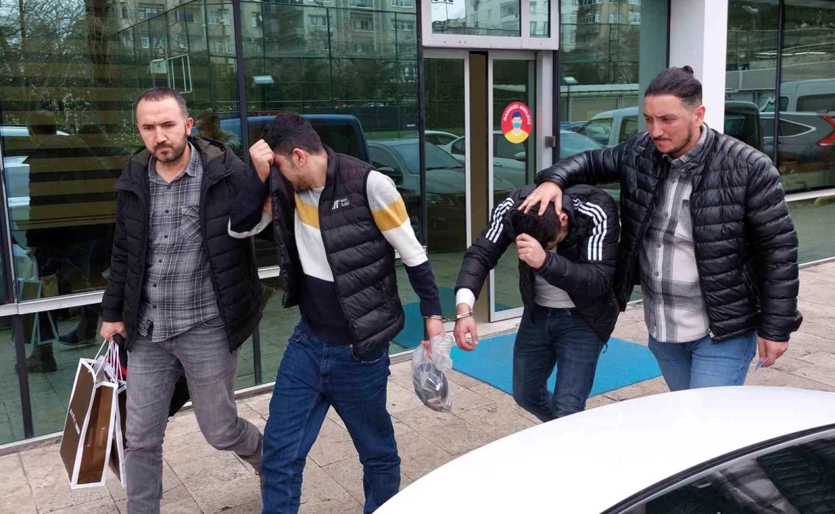 Samsun\'da 2 kişi uyuşturucu ticaretinden tutuklandı