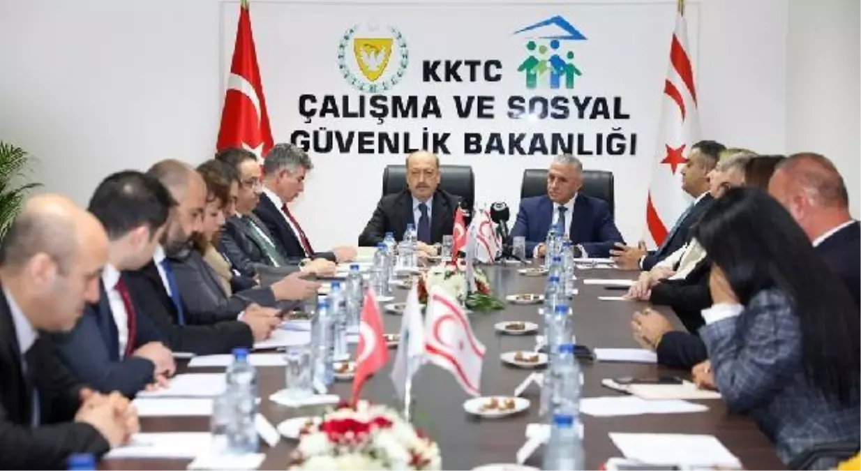 Bakan Bilgin, Lefkoşa\'da Sosyal Güvenlik Ortak Daimi Komisyonu 1\'inci Toplantısına katıldı
