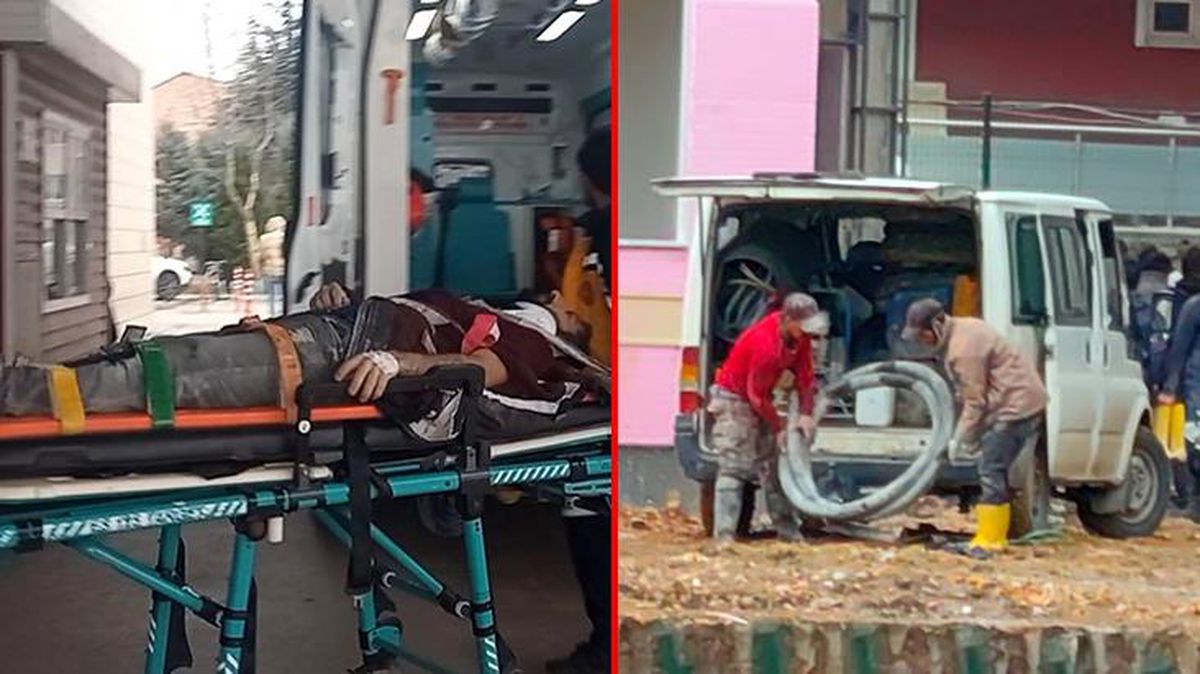 Bursa'da film gibi olay! İnşaatın 3. katından ağabeyinin üzerine düştü, ikisi de gözünü hastanede açtı