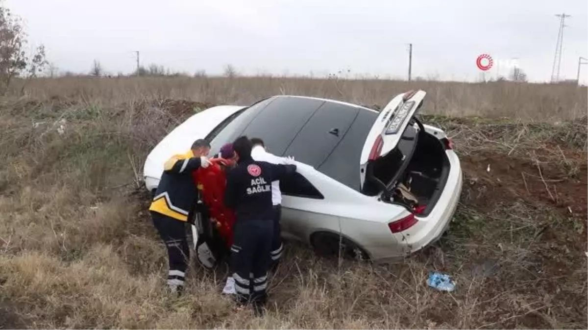 Kazada yaralanan vatandaşın yaptığı herkesi şaşırttı, \'Çok soru soruyorsunuz\' diyerek ambulanstan indi