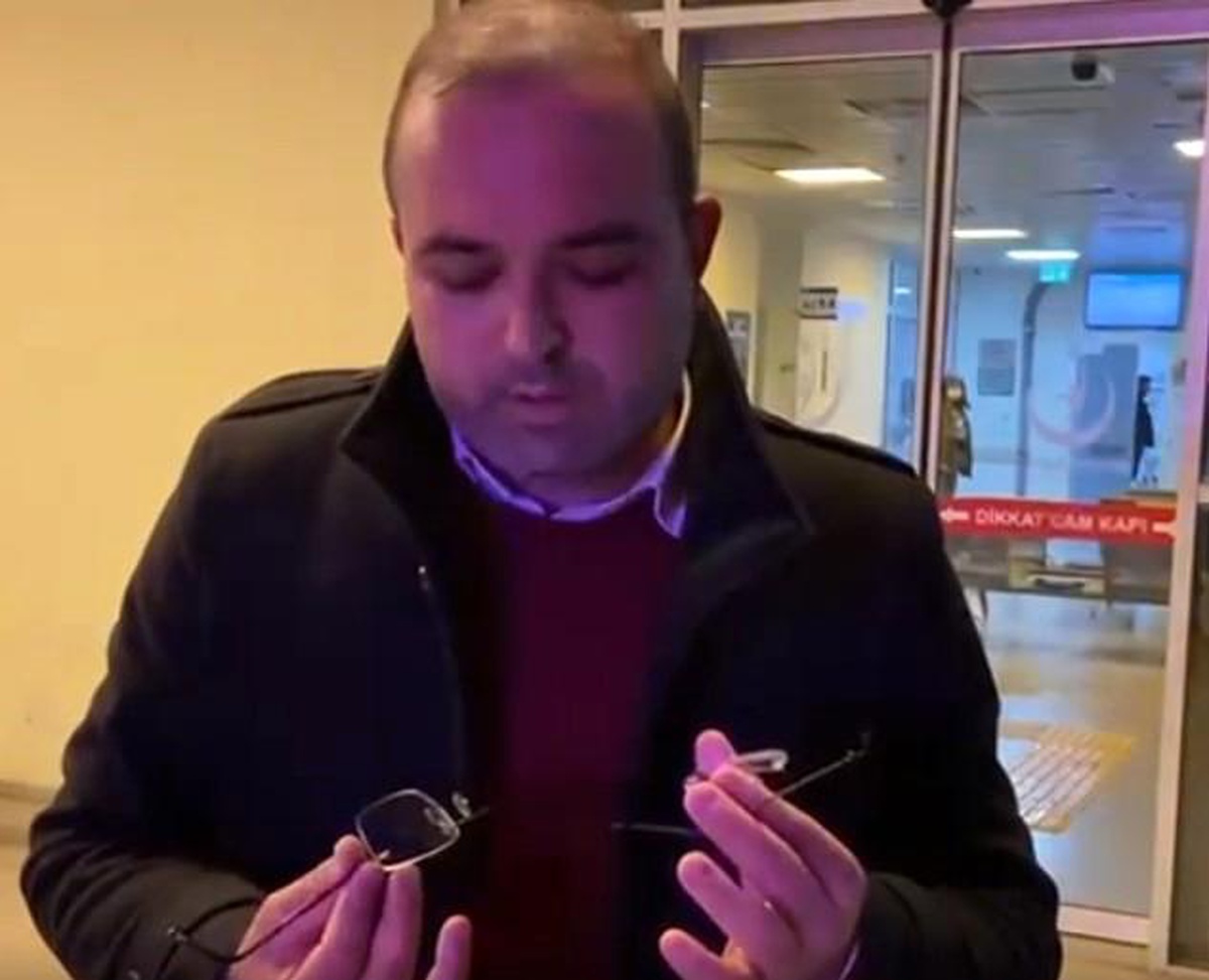 Arkadaşıyla yemeğe giden avukat, tartıştığı müşteriler tarafından darp edildi
