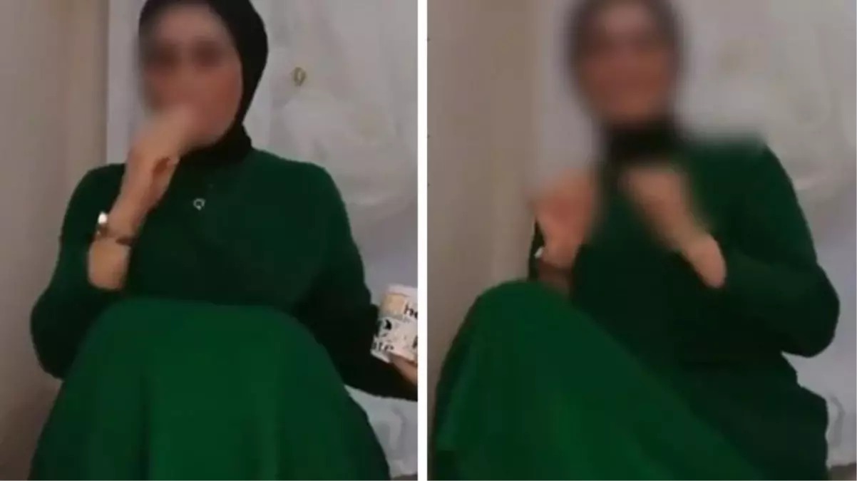 Çocuğunun yanında müstehcen görüntü çeken kadın adli kontrolle serbest