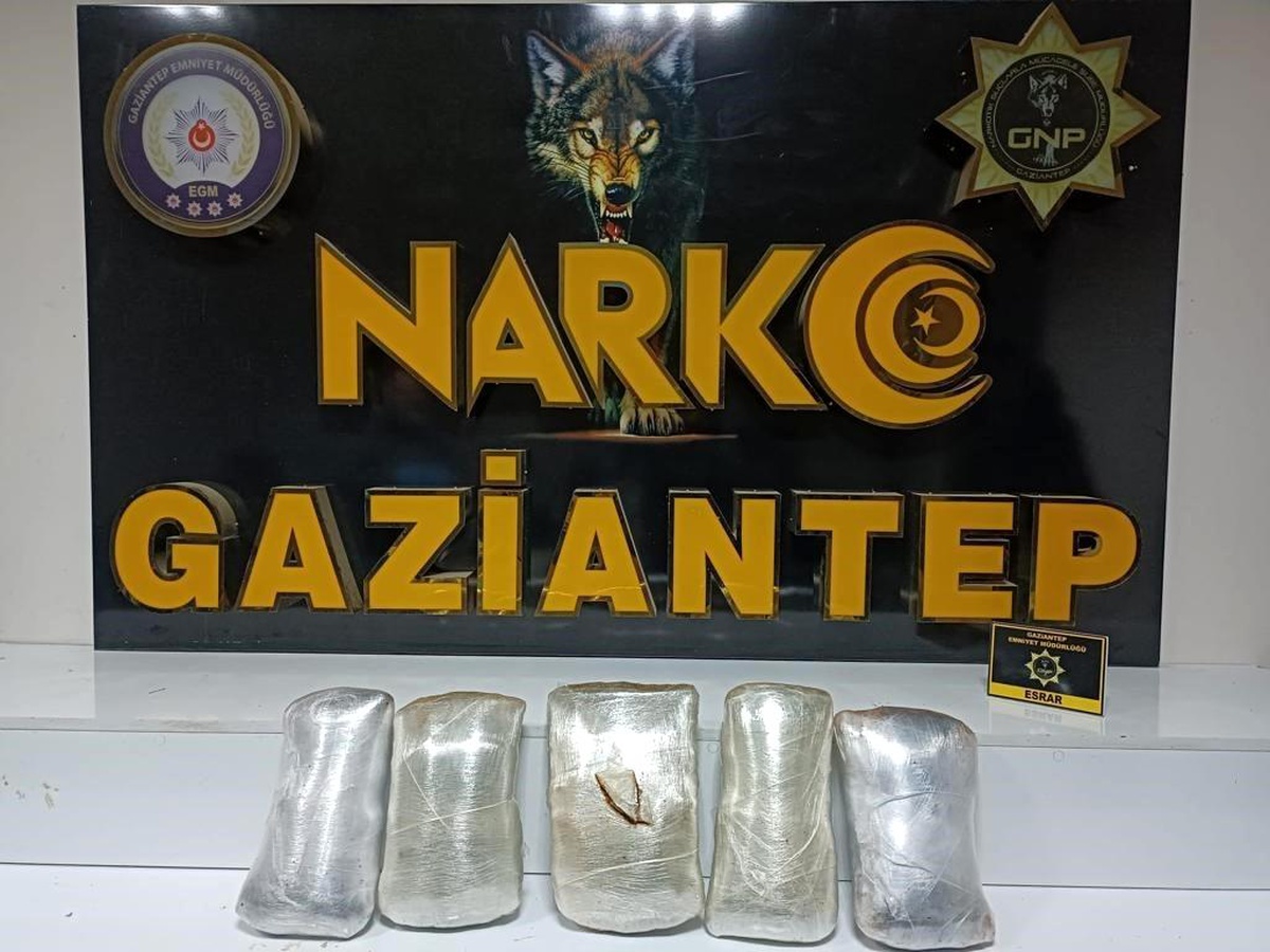 Gaziantep\'te uyuşturucu operasyonu: 2 gözaltı