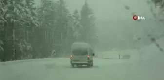 Sömestr tatilini fırsat bilen vatandaşlar Uludağ'a akın etti