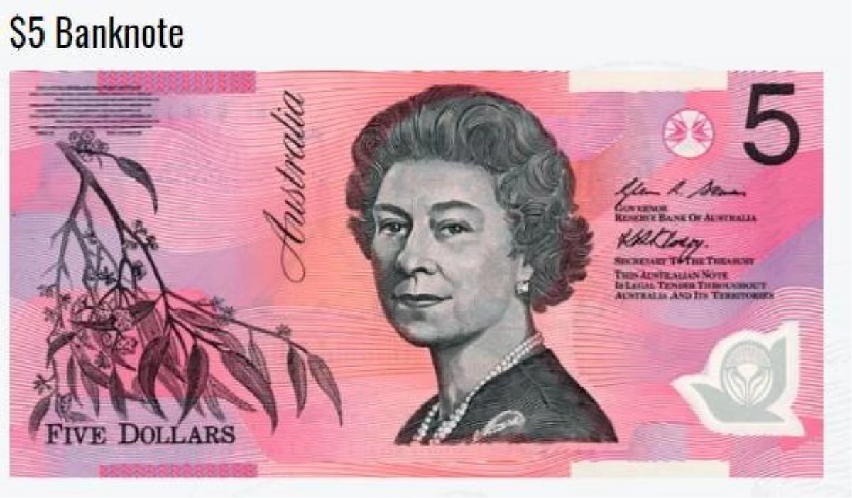 Avustralya\'nın 5 dolarlık banknotlarında İngiliz kraliyeti yerine yerlileri içeren tasarım yapılacak