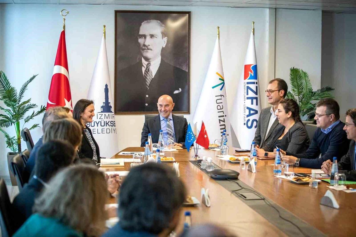 Başkan Soyer, AB heyetini ağırladı
