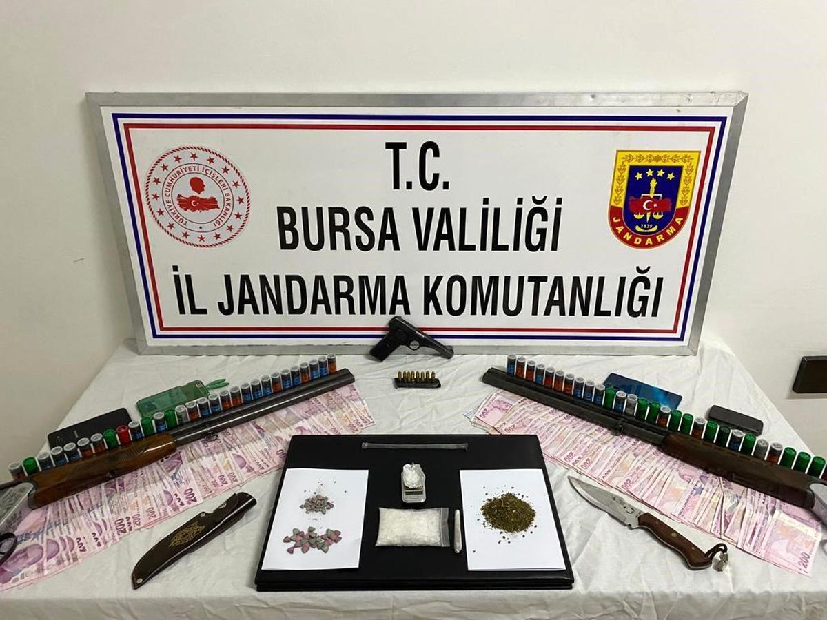 Bursa\'da uyuşturucu operasyonunda 1 tutuklama