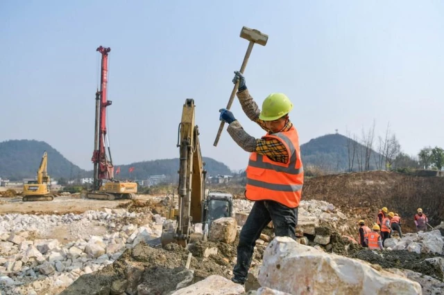 Çin'in Guizhou Eyaletinde 687 Büyük Projenin İnşaatı Başladı