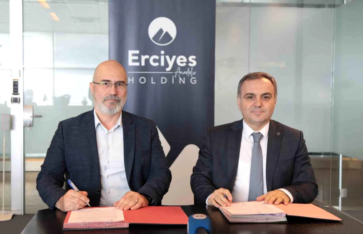 ERÜ ile Erciyes Anadolu Holding arasında işbirliği protokolü imzalandı