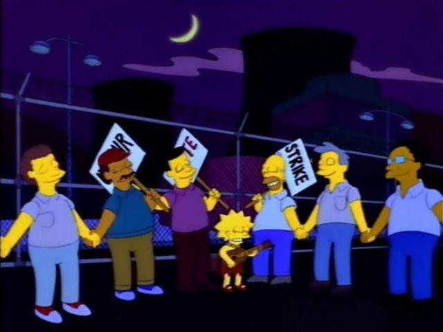 Simpsonlar yeniden sahnede! TV'de yayınlandığı gün ülke tarihindeki en büyük grev yaşandı