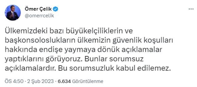 Son Dakika: AK Parti'den Avrupa ülkelerinin İstanbul başkonsolosluklarını kapatmasına sert tepki: Bu sorumsuzluk kabul edilemez
