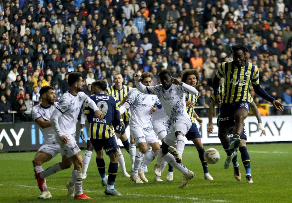 Spor Toto Süper Lig: Adana Demirspor: 1 Fenerbahçe: 1 (Maç sonucu)