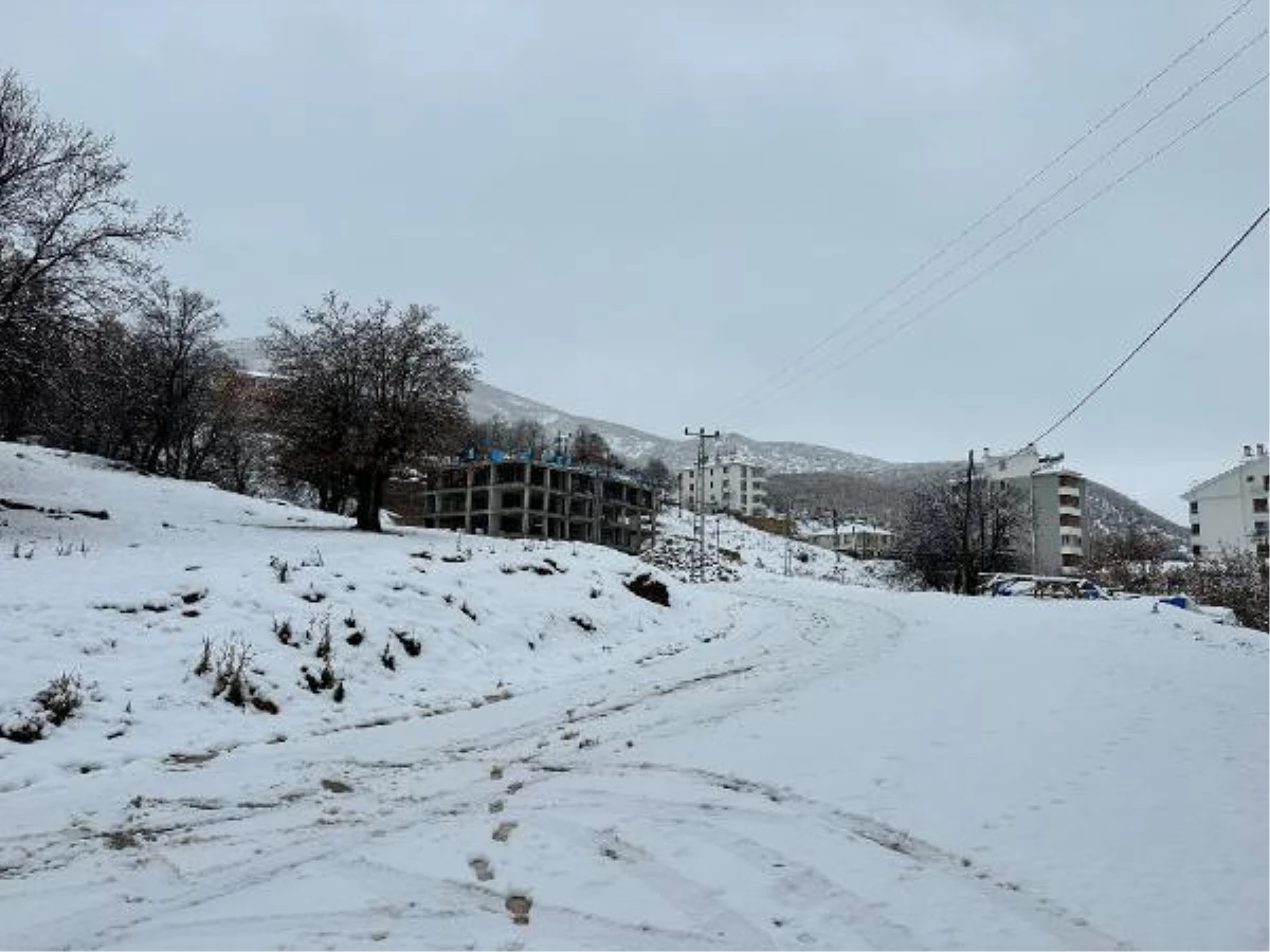 Tunceli\'de kar yağışı hayatı olumsuz etkiledi