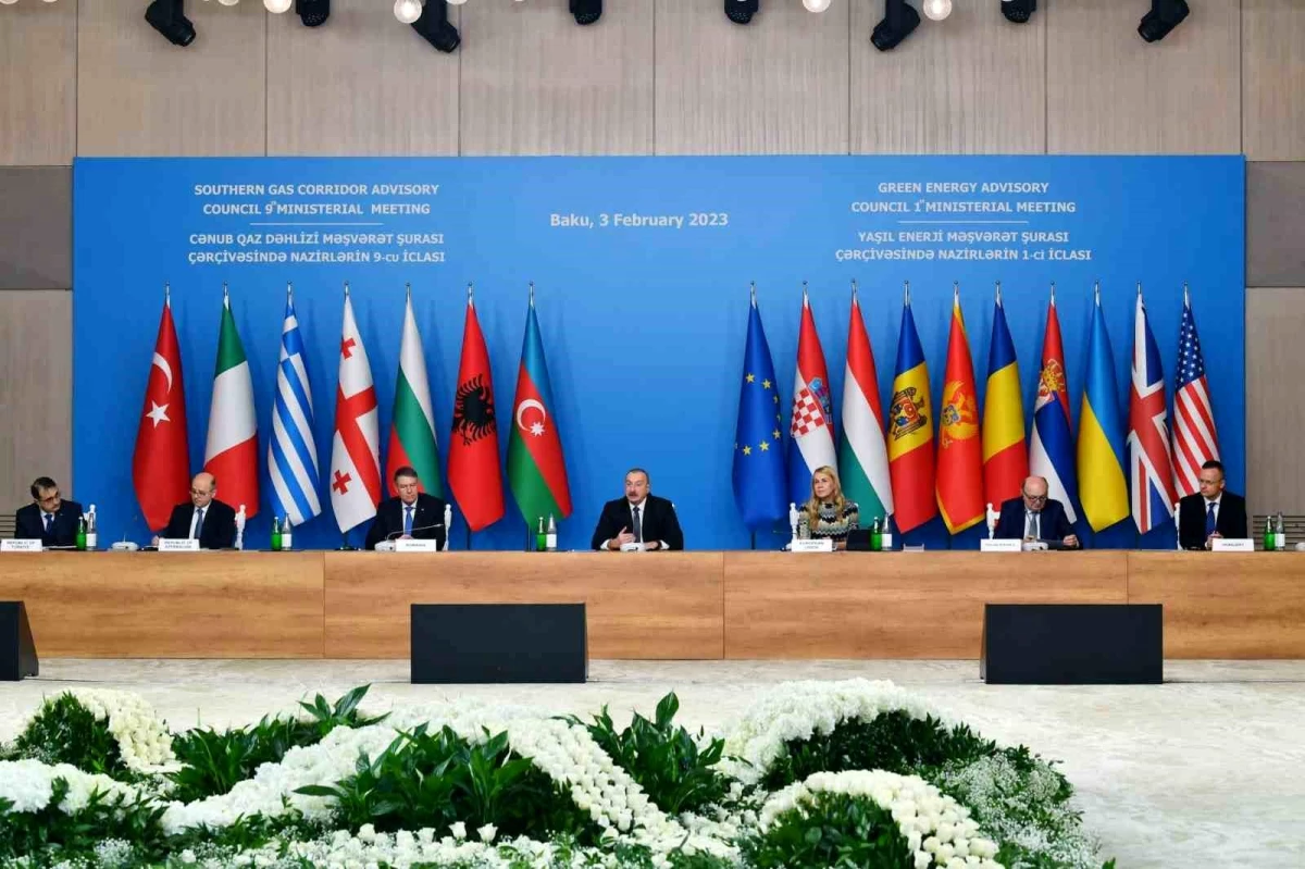 Aliyev: "Sadece gaz üretimini ve ihracatını artırmakla kalmıyor, coğrafyasını da genişletiyoruz"