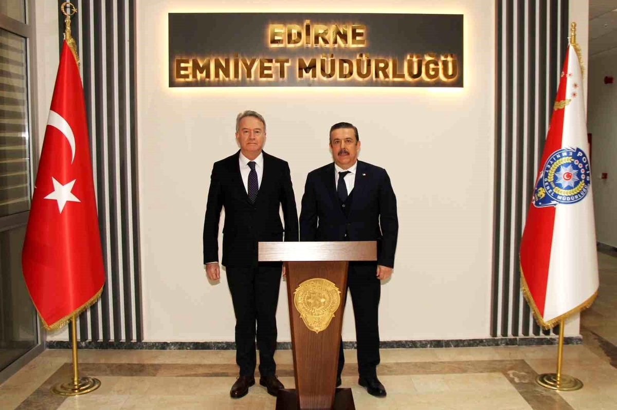 Emniyet Genel Müdür Yardımcısı Holoğlu Edirne\'de