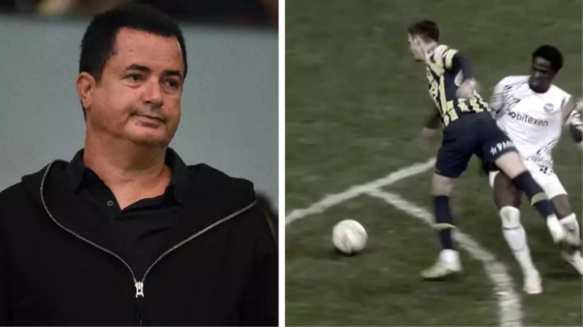 Gündeme damga vuran maça Acun Ilıcalı\'dan bomba yorum: Türk hakemliğine olan inancımı kaybettim