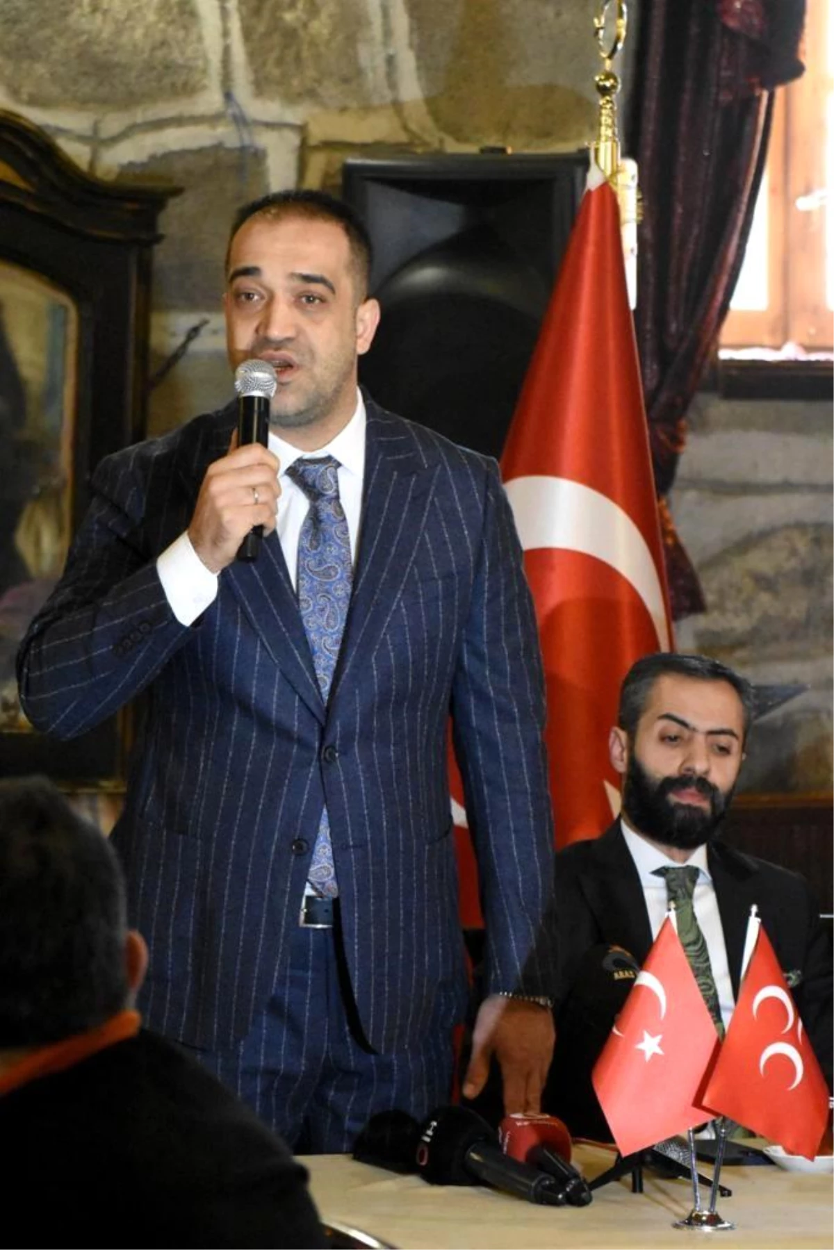 MHP Erzurum İl Başkanı Adem Yurdagül, "Türkiye, 6\'lı Masa denilen zillet ittifakının umurunda bile değil"