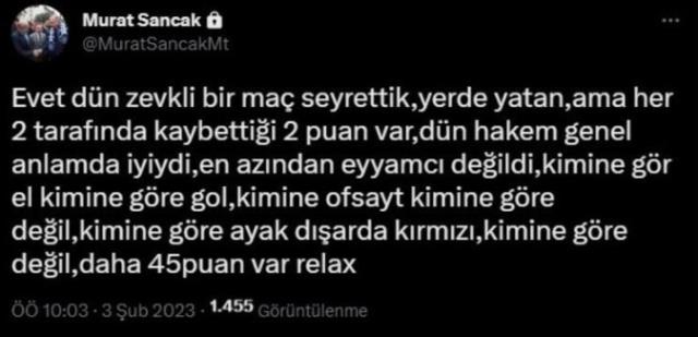 Murat Sancak'tan Ali Palabıyık yorumu: Bazı şeytanlar Adana'yı sevmiyor, niye acaba?