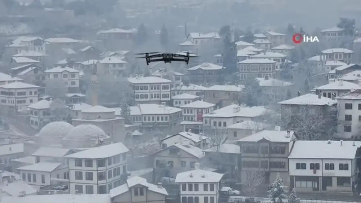 Safranbolu beyaz gelinliğini giydi