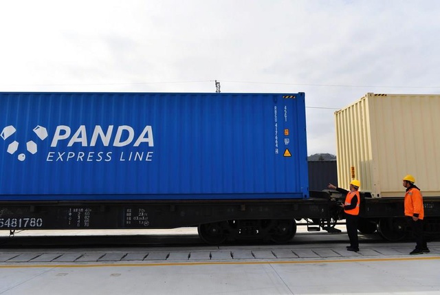 2023'ün İlk Çin-Avrupa Yük Treni Çin'in Quanzhou Kentinden Hareket Etti