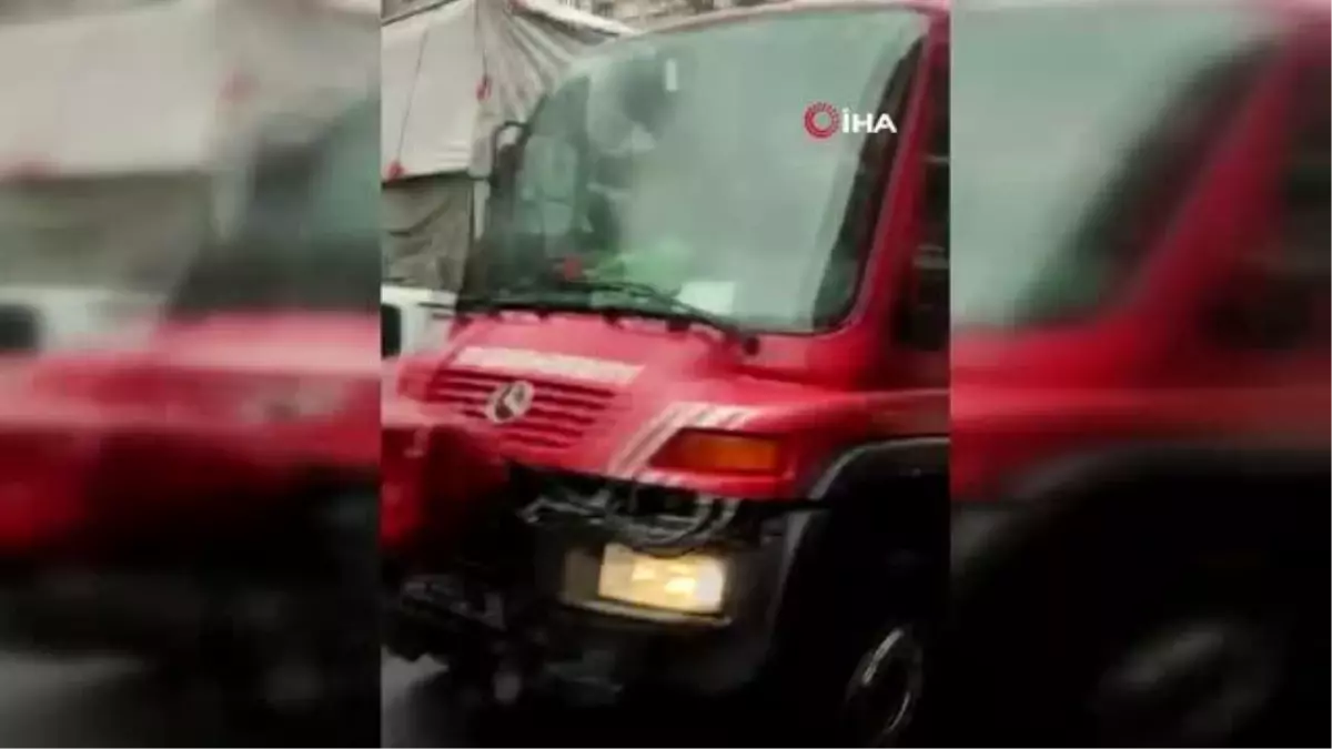 Beşiktaş\'ta korkutan yangın