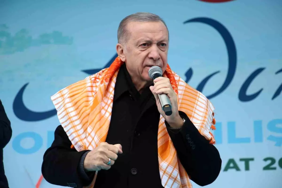 Cumhurbaşkanı Erdoğan, Aydın\'dan meydan okudu