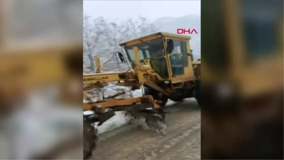 İSLAHİYE\'DE KAR İLE MÜCADELE