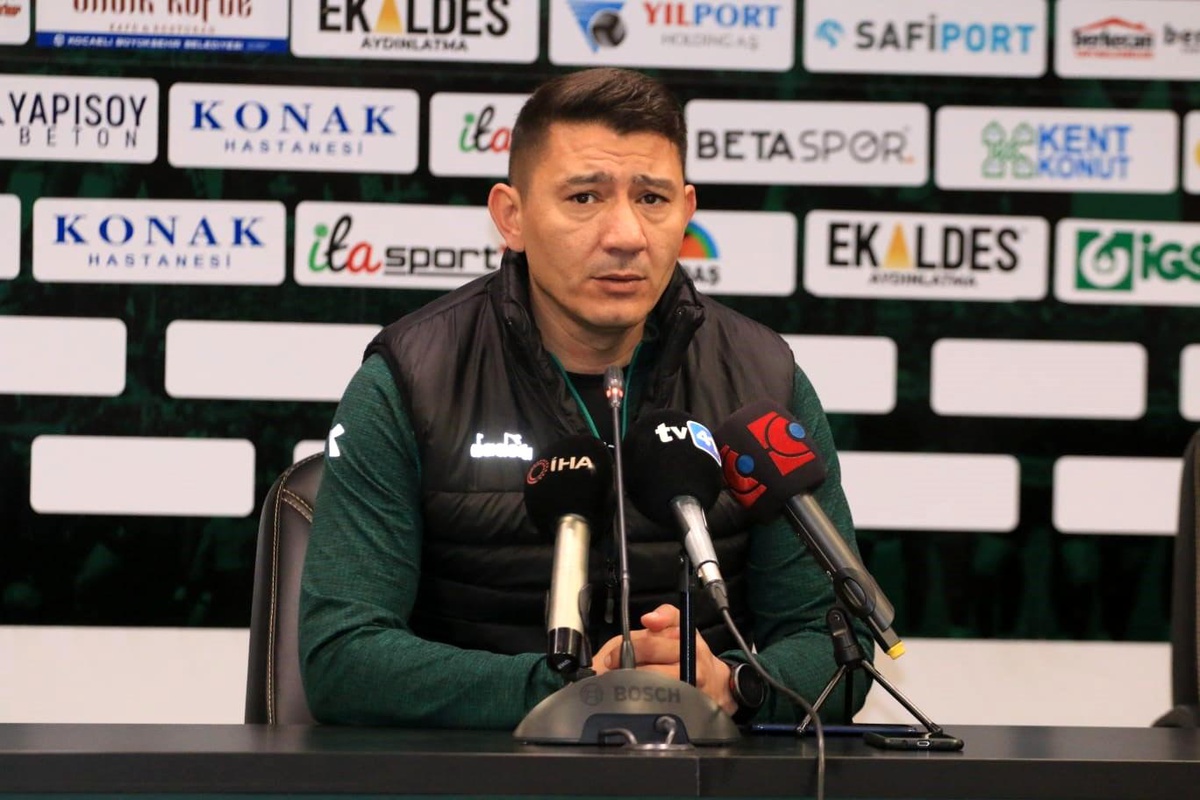 Kocaelispor Sarıyer maçının ardından