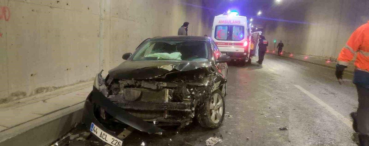 Malatya\'da trafik kazası: 1 yaralı