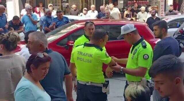 Polisin köpekli sürücüyle imtihanı! Daha önce polisin kolunu köpeğine ısırtan sürücü, yine ortalığı birbirine kattı