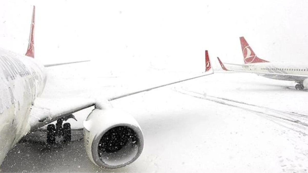 Son Dakika! THY, kar yağışı beklenen İstanbul\'da 5-6 Şubat\'taki 238 seferini iptal etti