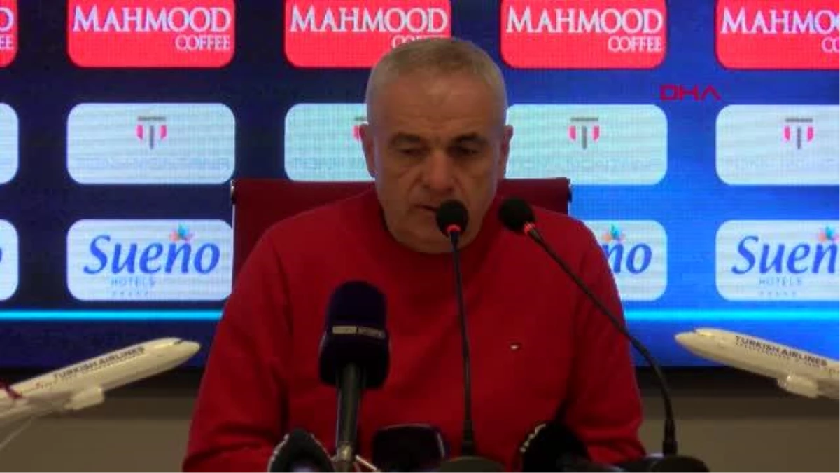 SPOR Sivasspor Teknik Direktörü Rıza Çalımbay\'ın açıklamaları