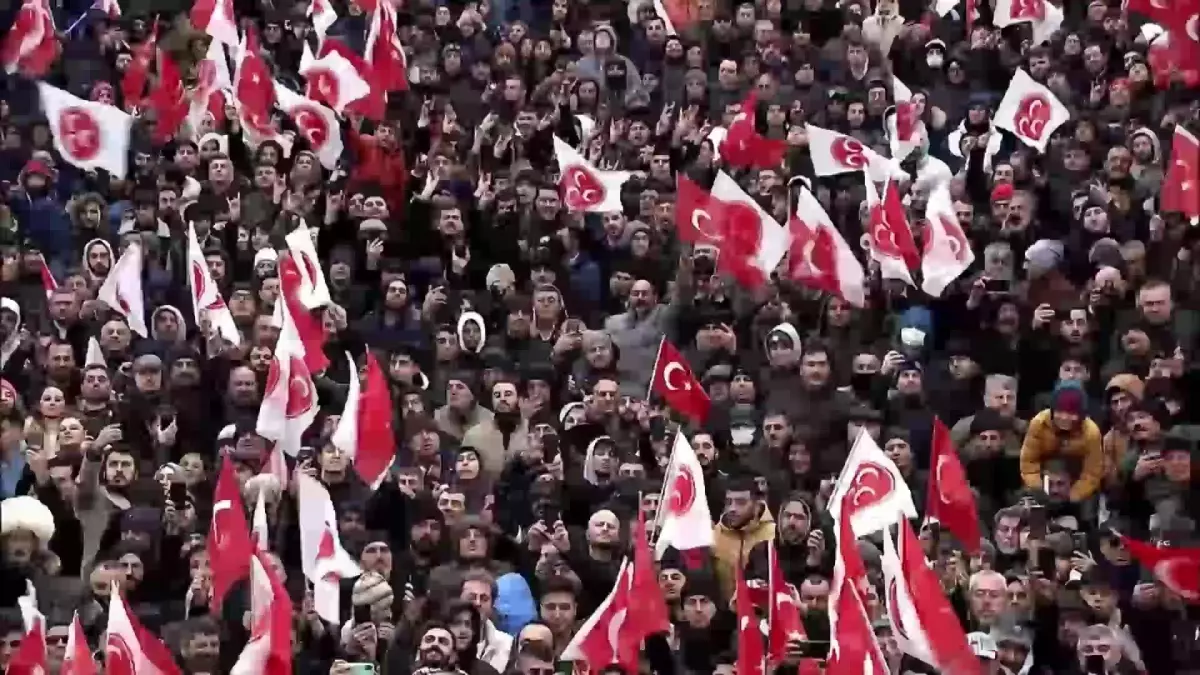 Bahçeli: MHP\'nin Milletvekili Sayısıyla Oy Oranını En Çoklaştırmak, Yıllardır Layık Olduğumuz Hakkımızı Milli İradenin Onayıyla Almak Kaçınılmaz Bir...