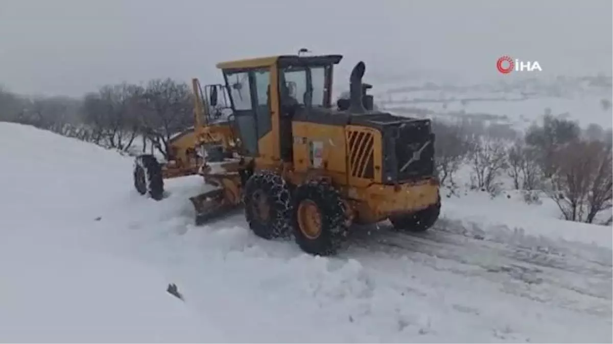 Diyarbakır\'da kar nedeniyle 2 bin 753 yolun kapanması engellendi