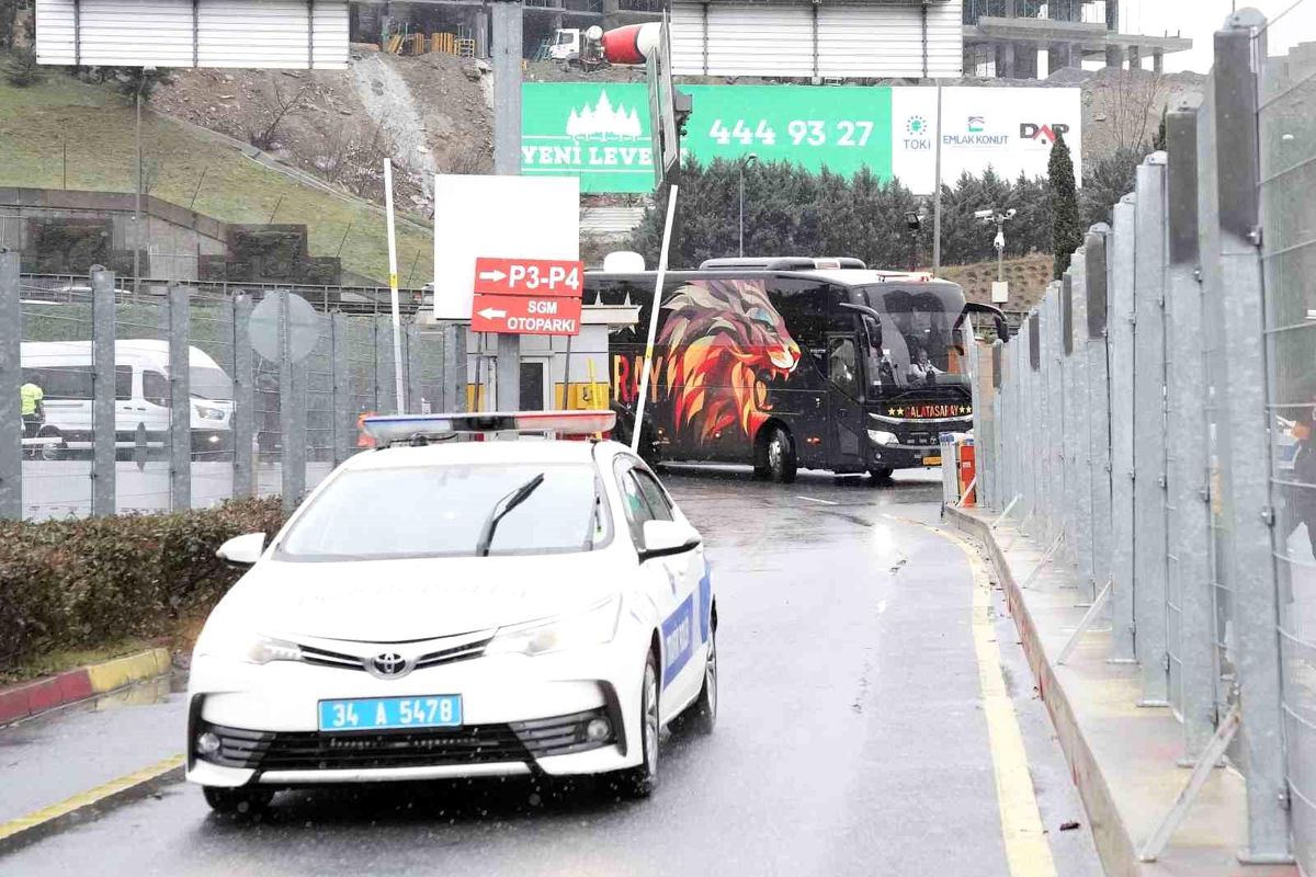 Galatasaray stada ulaştı