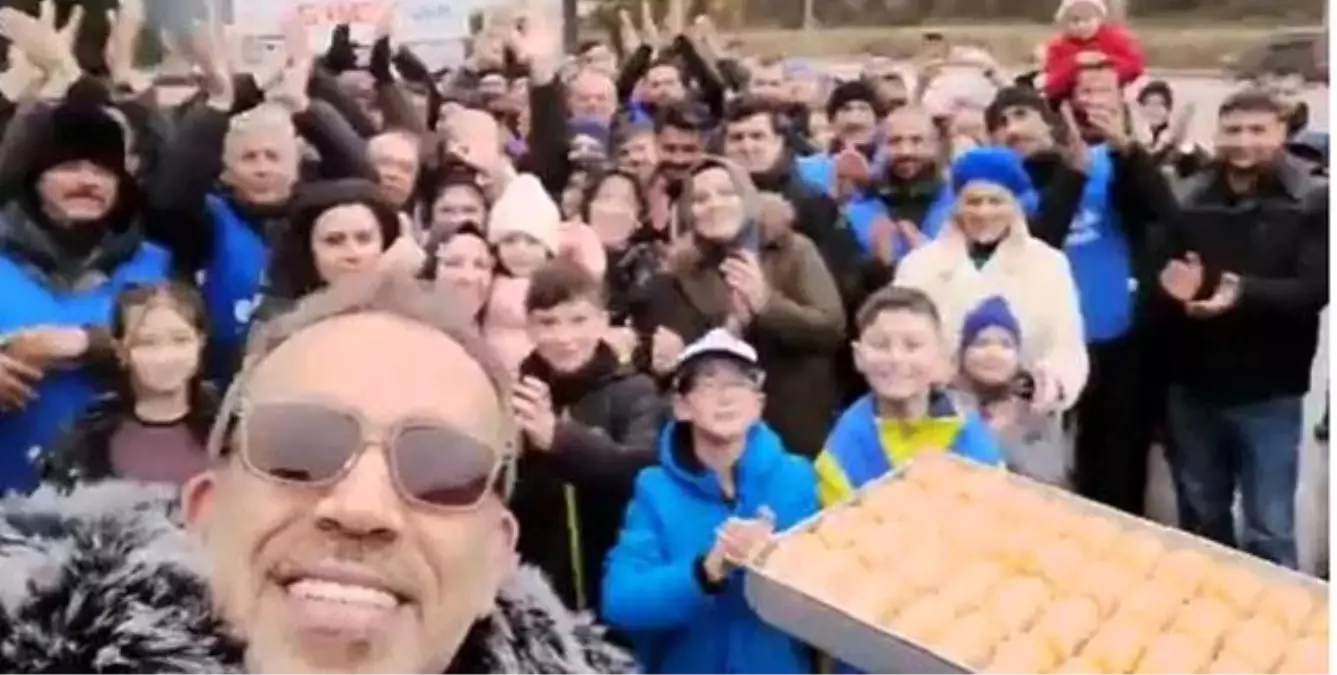 Haluk Levent... GREVDEKİ İŞÇİLERE \'TATLI\' DESTEK!