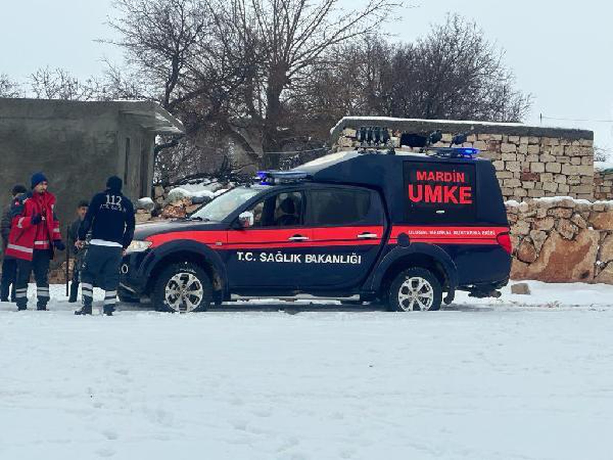 Mardin\'de UMKE ekipleri 75 yaşındaki hasta için seferber oldu