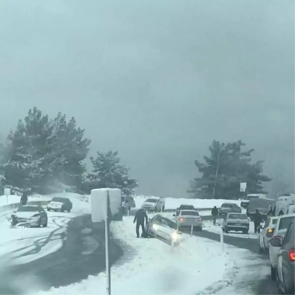 Menteşe\'de eğitime kar engeli